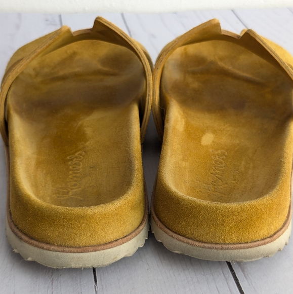 Homers Artisan • Suede H Slide Sandals - Picture 6 of 8